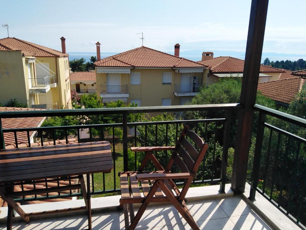 Balkon lub taras w obiekcie Estia Studios