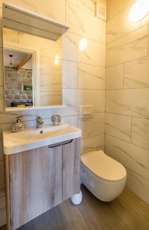 Koupelna v ubytování Olive Garden Apartment