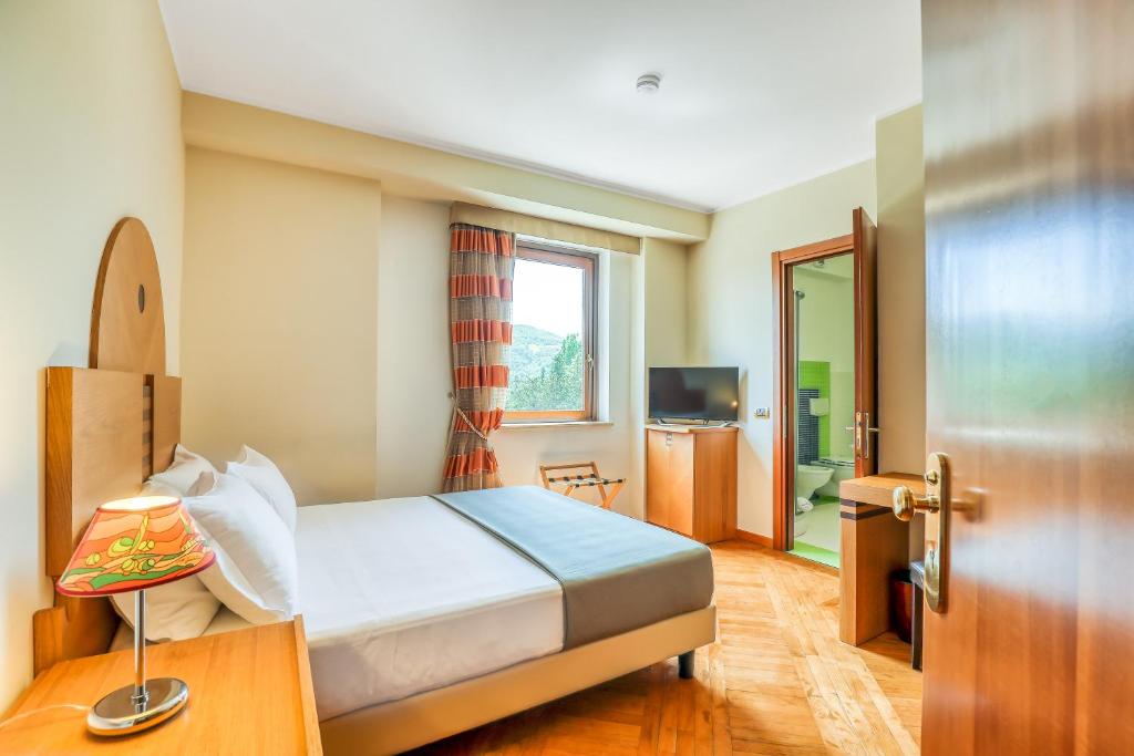 TV a/nebo společenská místnost v ubytování Hotel PentHouse