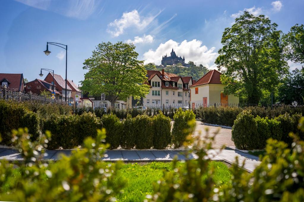 Zahrada ubytování Boutiquehotel Schloßpalais