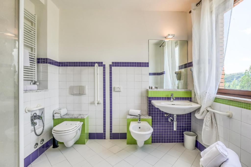 Koupelna v ubytování Hotel PentHouse