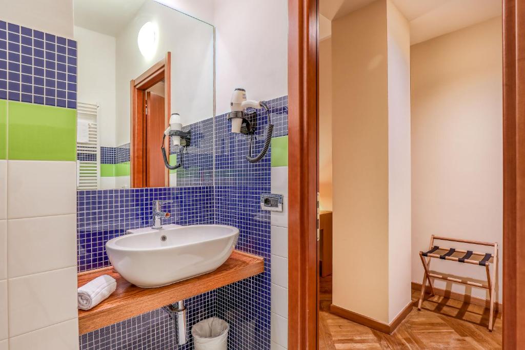 Koupelna v ubytování Hotel PentHouse