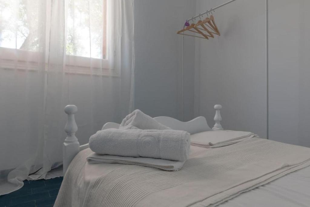 Postel nebo postele na pokoji v ubytování Olive terra holiday aparments