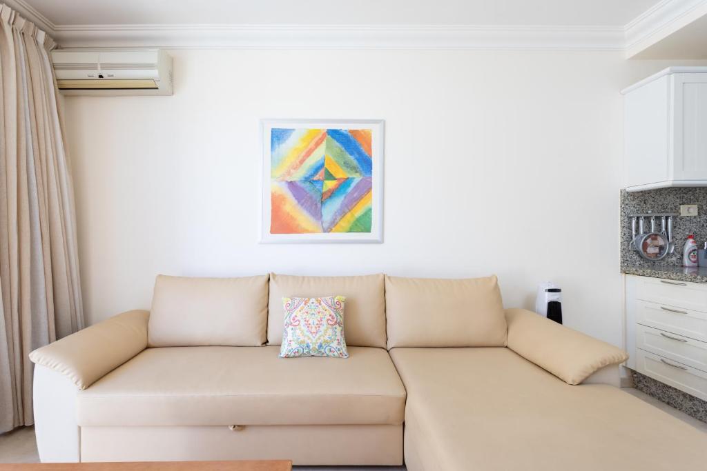 Posezení v ubytování Apartment El Faro