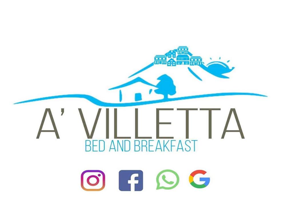 Logo del bed and breakfast en una villa en A' Villetta en Castellabate