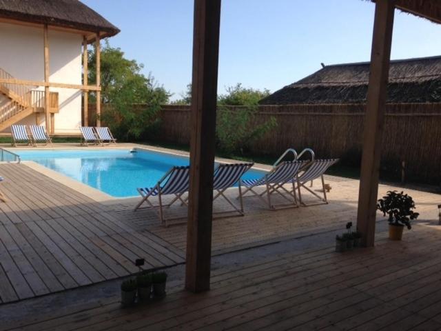 Bazén v ubytování Limanul Resort - Danube Delta nebo v jeho okolí