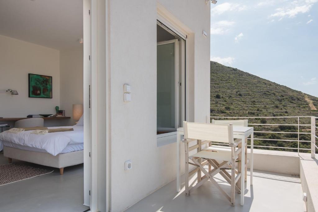 Nespecifikovaný výhled na hory nebo výhled na hory při pohledu z bed and breakfast