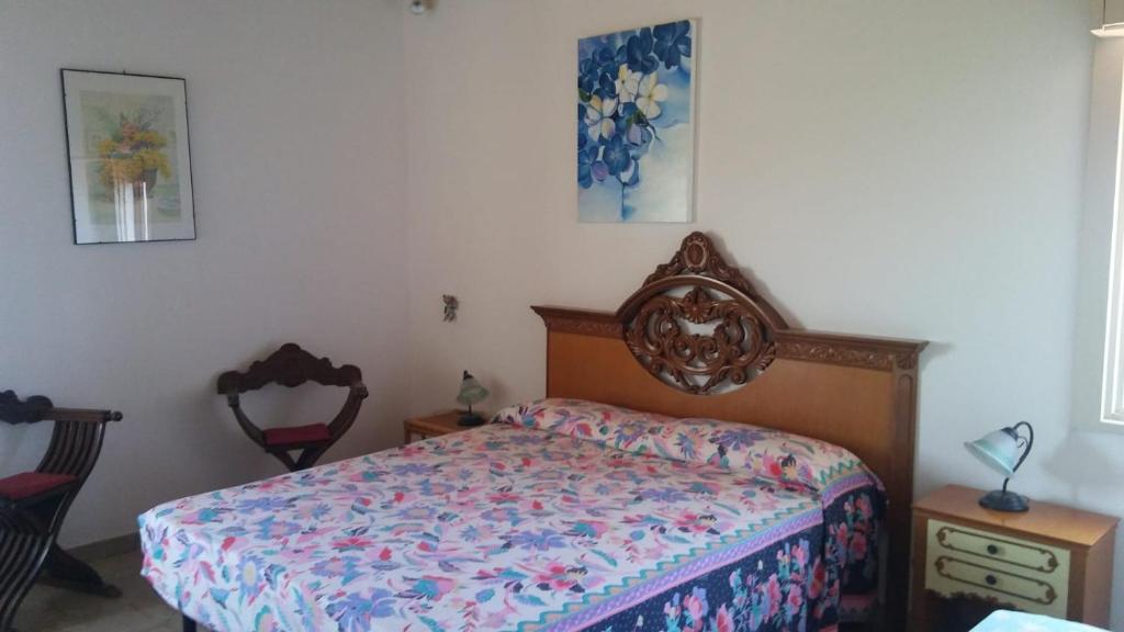 A bed or beds in a room at Il gazebo
