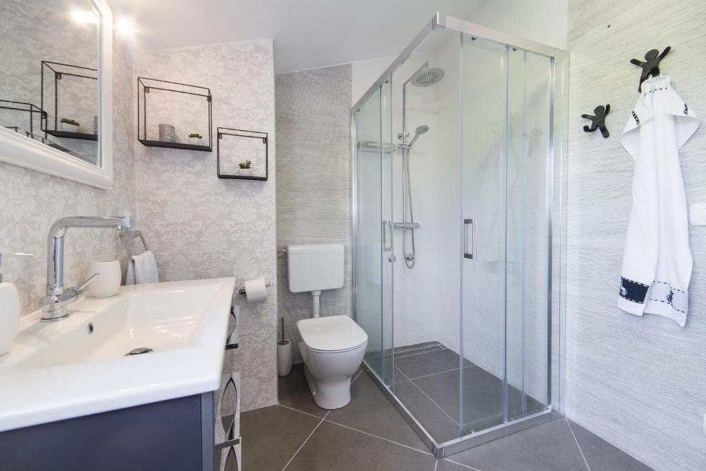 Kúpeľňa v ubytovaní Villa Argenta
