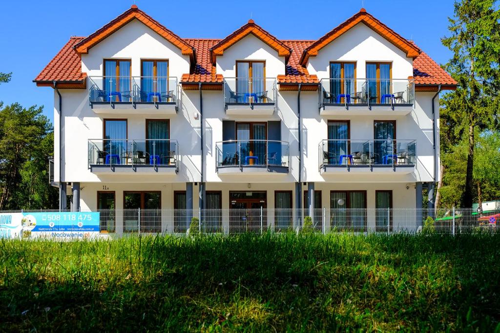 Budova, kde se bed and breakfast nachází
