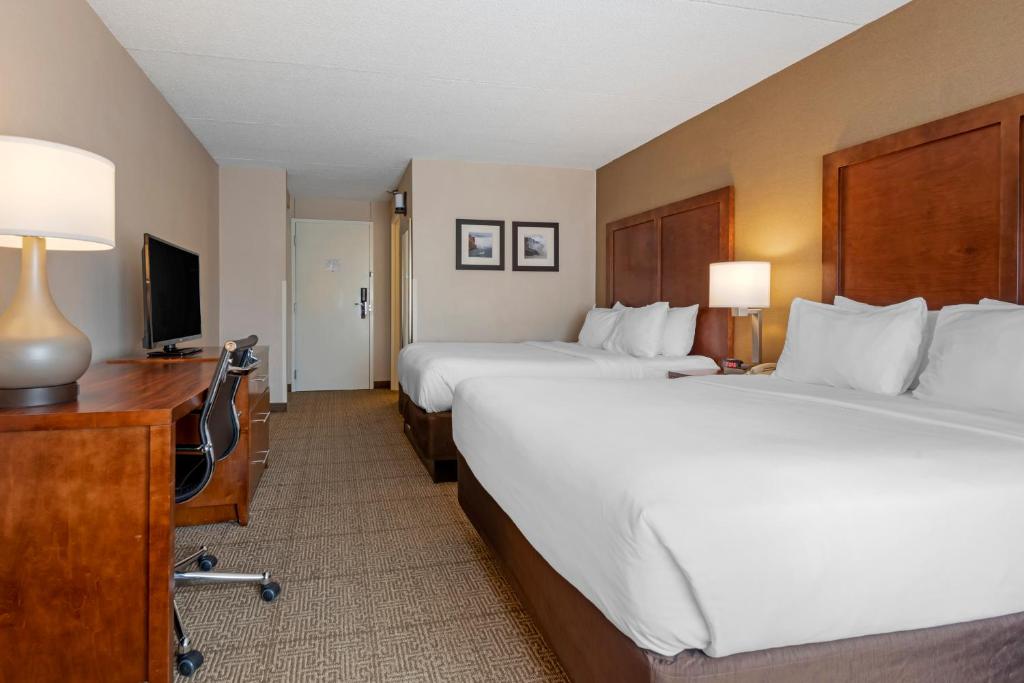 Comfort Inn The Pointe - Sala Regina Con Due Letti Queen E Roll-in-shower-accessibile