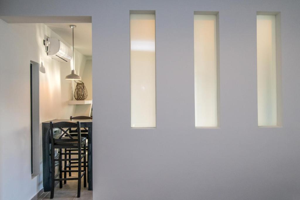 Kuchyň nebo kuchyňský kout v ubytování Sunset junior suites