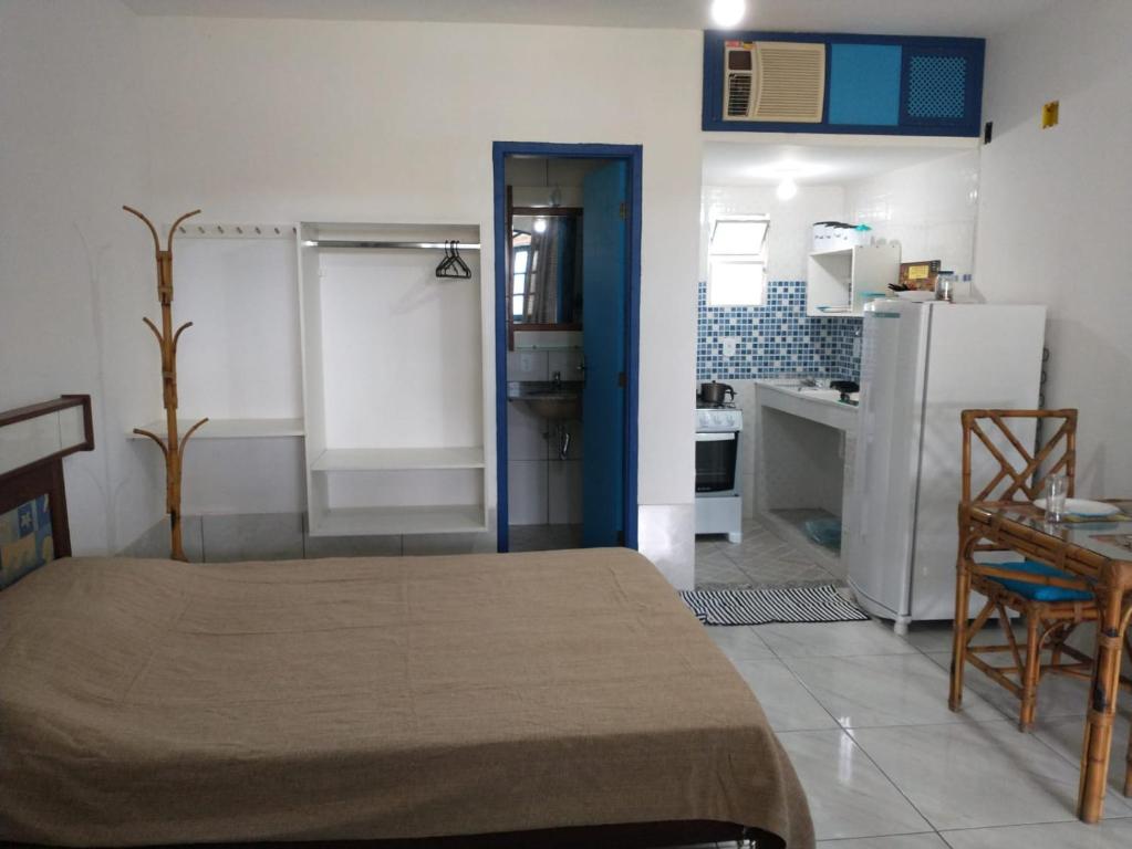 Kuchyň nebo kuchyňský kout v ubytování Pousada do Veleiro Azul