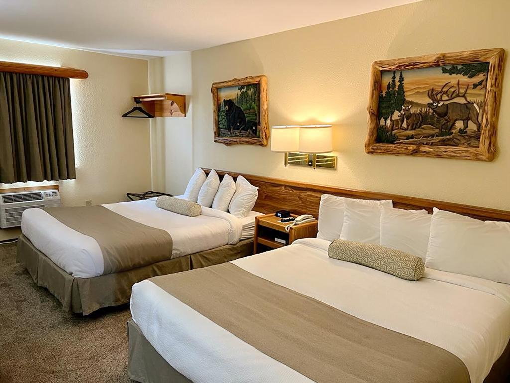 Beartooth Hideaway Inn & Cabins - Standard Queen Room Con Due Letti Matrimoniali