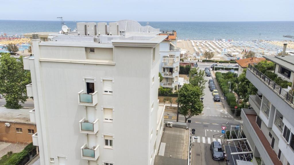 Nespecifikovaný výhled na moře nebo výhled na moře při pohledu z hotelu