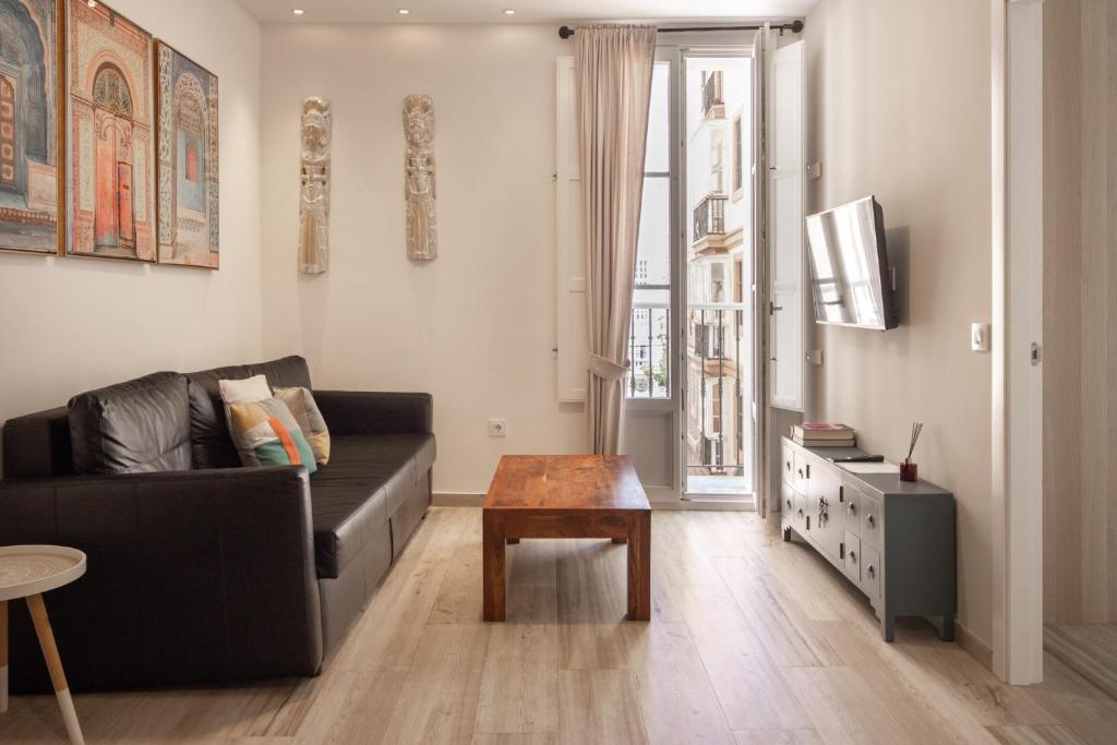 Posedenie v ubytovaní Apartamento Entrecatedrales