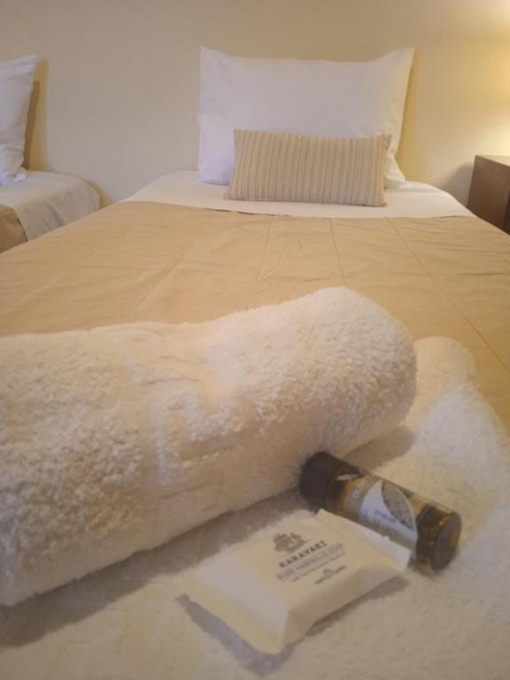 Postel nebo postele na pokoji v ubytování Thiamis Guesthouse