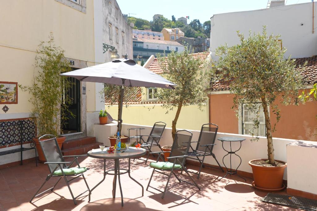 Gallery image of Costa do Castelo Terrace, em Rua dos Lagares 8 in Lisbon