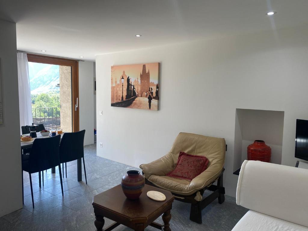 Posezení v ubytování Casa Lele - Sole