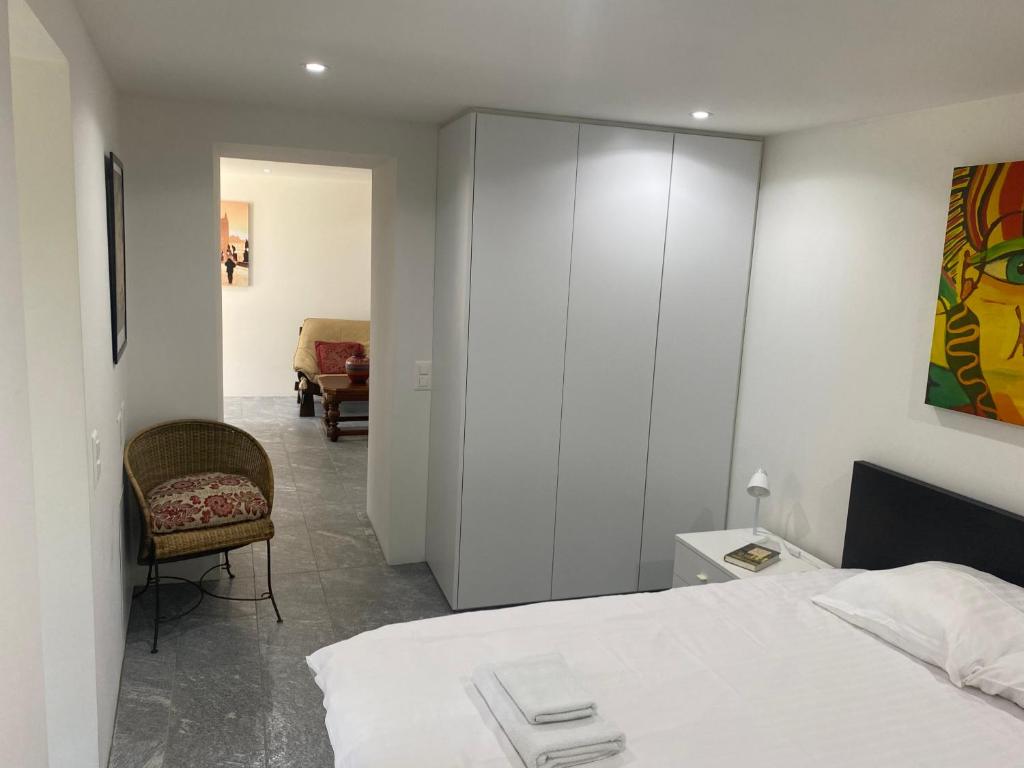 Postel nebo postele na pokoji v ubytování Casa Lele - Sole