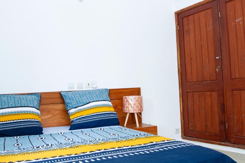 Postel nebo postele na pokoji v ubytování RESIDENCE rubis