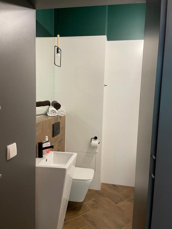 Kúpeľňa v ubytovaní Apartament Centrum Superior