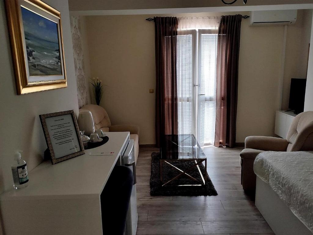 Posezení v ubytování Rooms Villa Padre