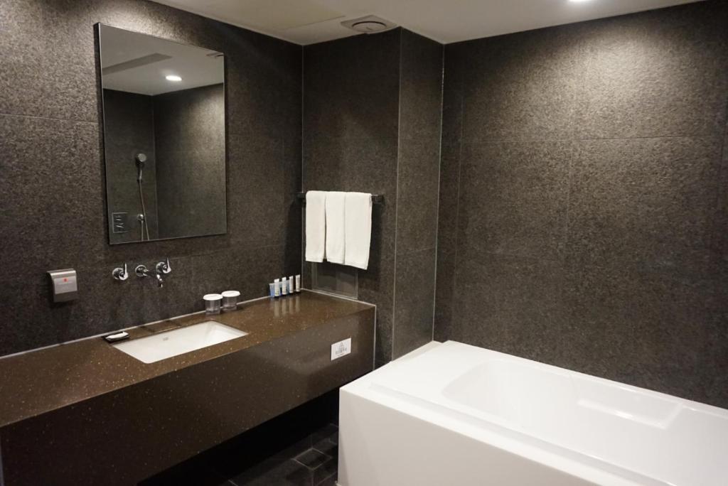 Koupelna v ubytování Hotel tt Seomyeon