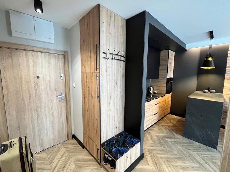 Kuchyňa alebo kuchynka v ubytovaní Turzycowa Loft - stylish apartment