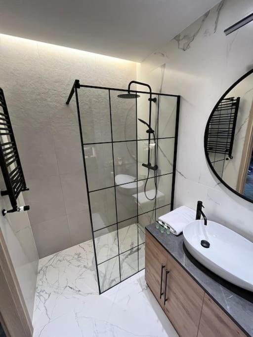 Kúpeľňa v ubytovaní Turzycowa Loft - stylish apartment