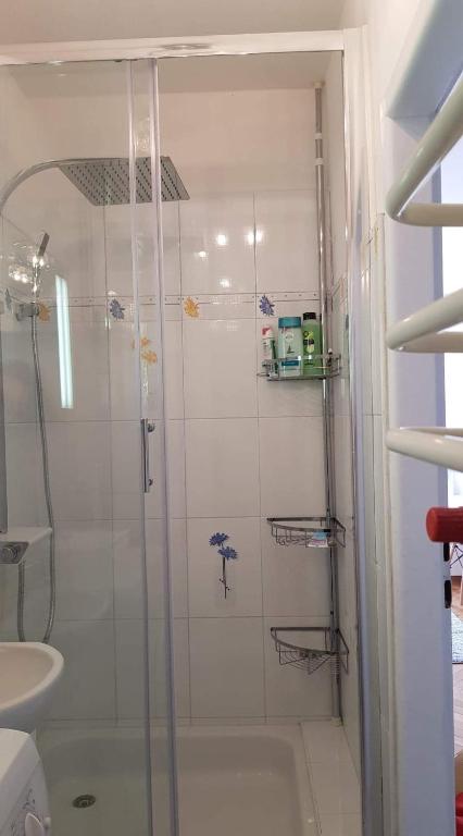 Kúpeľňa v ubytovaní Apartament Plac Trzech Krzyży