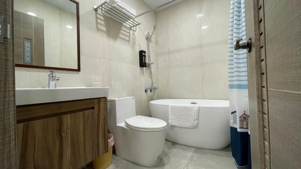 Koupelna v ubytování 海的墾丁旅店 Ocean KT Inn