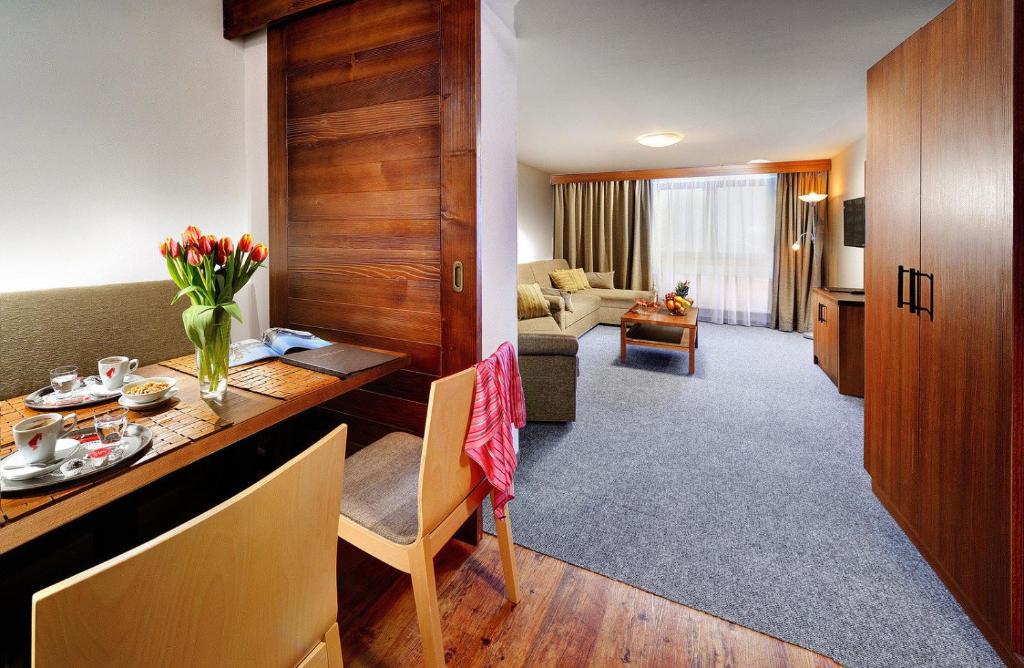 Posezení v ubytování Hotel Srdiečko