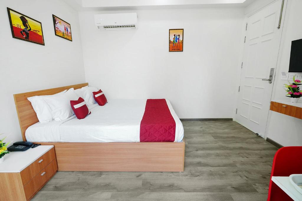 Postel nebo postele na pokoji v ubytování Octave Orchid Vista