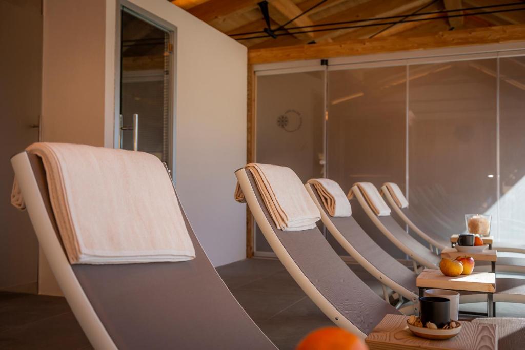 Posedenie v ubytovaní Appartamenti & Wellness Piero Gros