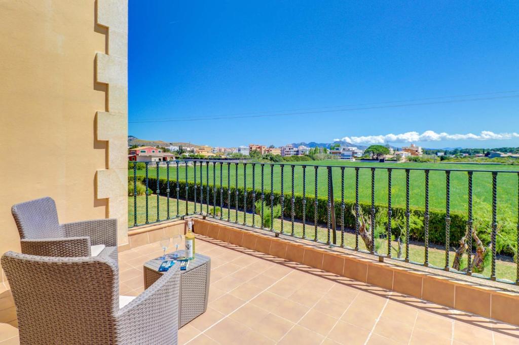 Balkón nebo terasa v ubytování Villa Hort de Siller by Villa Plus