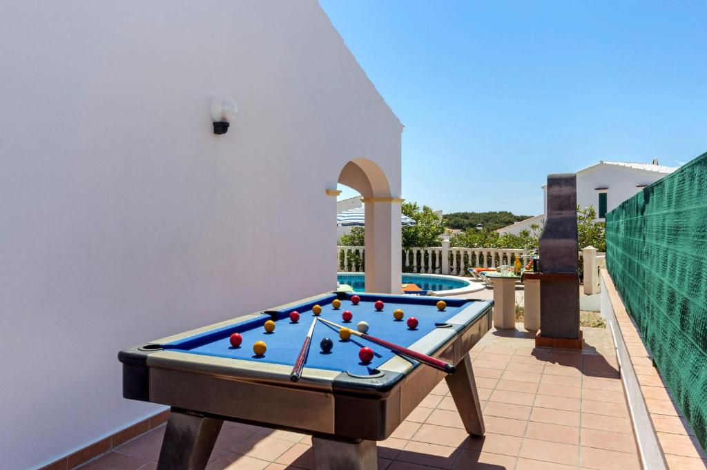 Biliár nebo kulečník v ubytování Villa Samana by Villa Plus