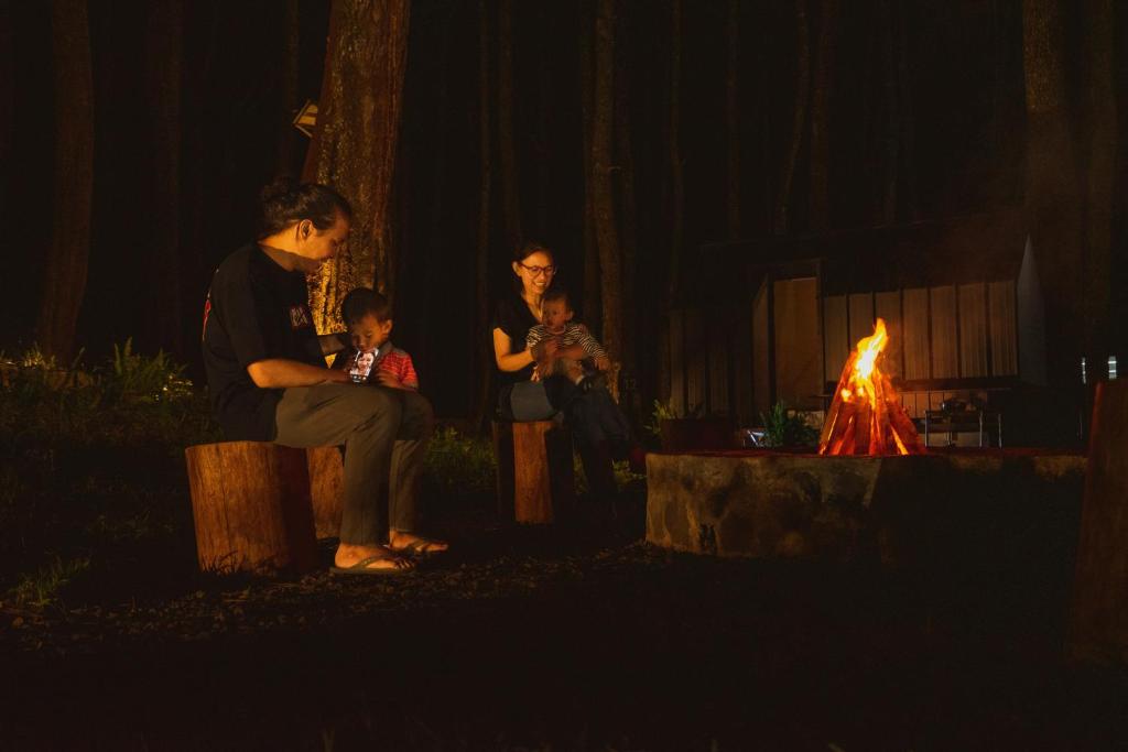 Hosté ubytování Bobocabin Cikole, Bandung