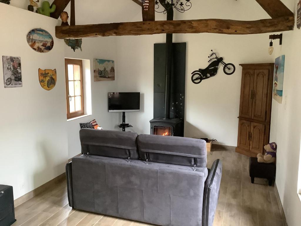 Posedenie v ubytovaní Gîte à la campagne