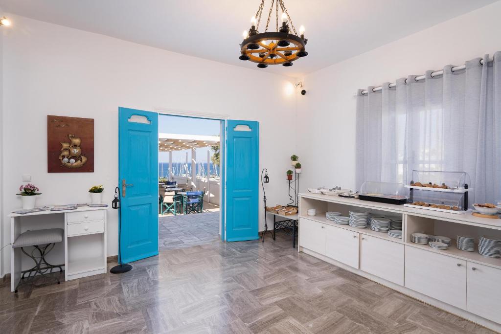 Kuchyň nebo kuchyňský kout v ubytování Porto Villa