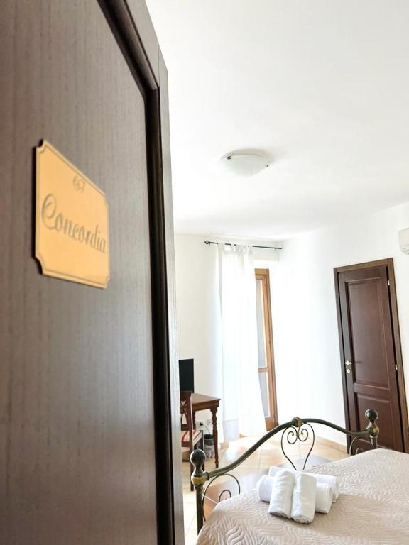 Posteľ alebo postele v izbe v ubytovaní Città Dei Templi GuestHouse