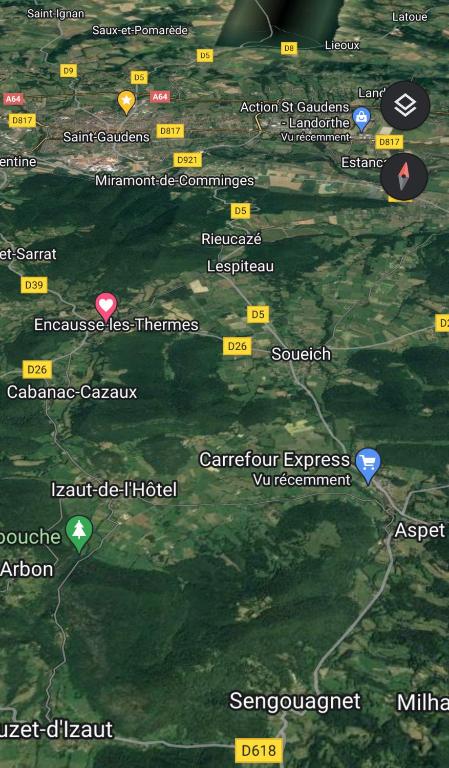 Fotografia z galérie ubytovania Chaleureux studio indépendant v destinácii Encausse-les-Thermes
