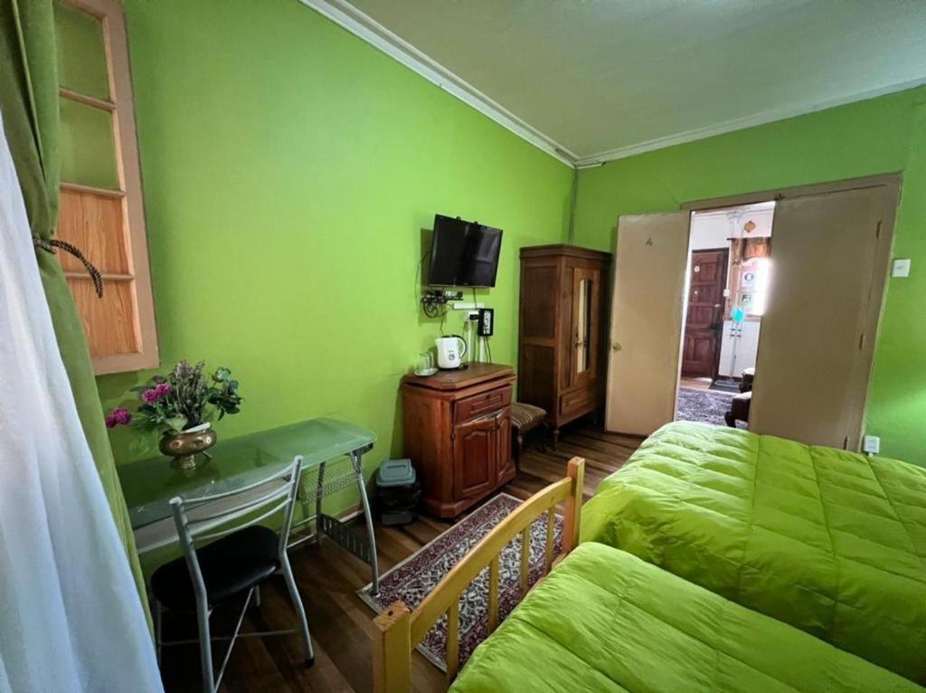 TV a/nebo společenská místnost v ubytování Residencial Campo Verde