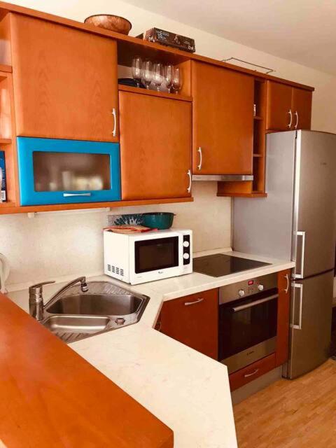 Kuchyňa alebo kuchynka v ubytovaní Planai Ski Slope Appartements