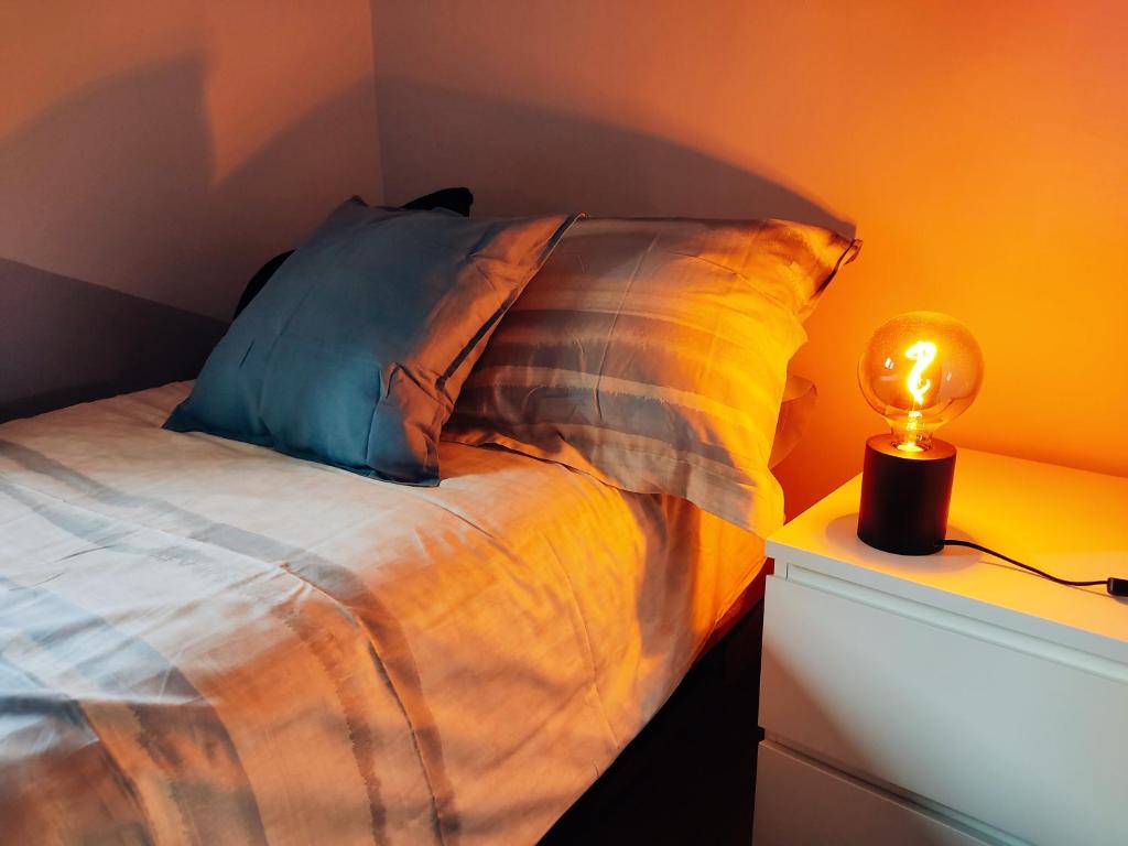A bed or beds in a room at El Rincón del Alma Mía