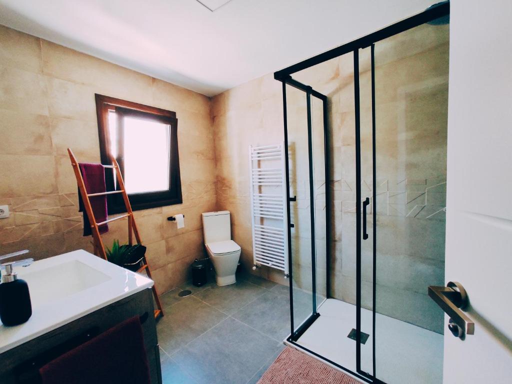 A bathroom at El Rincón del Alma Mía