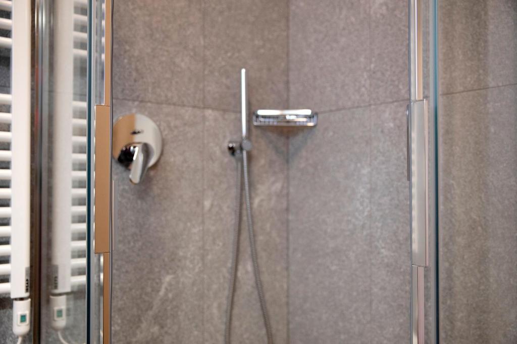 A bathroom at Appartamento Federia Casa Campacc