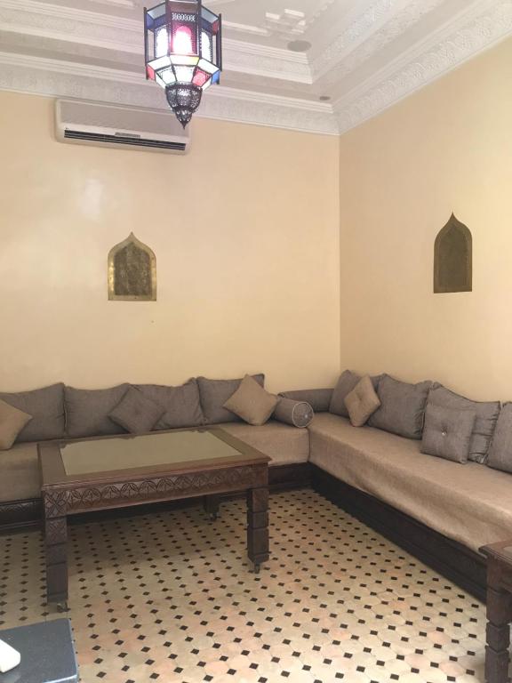 Area soggiorno di Riad Syrine