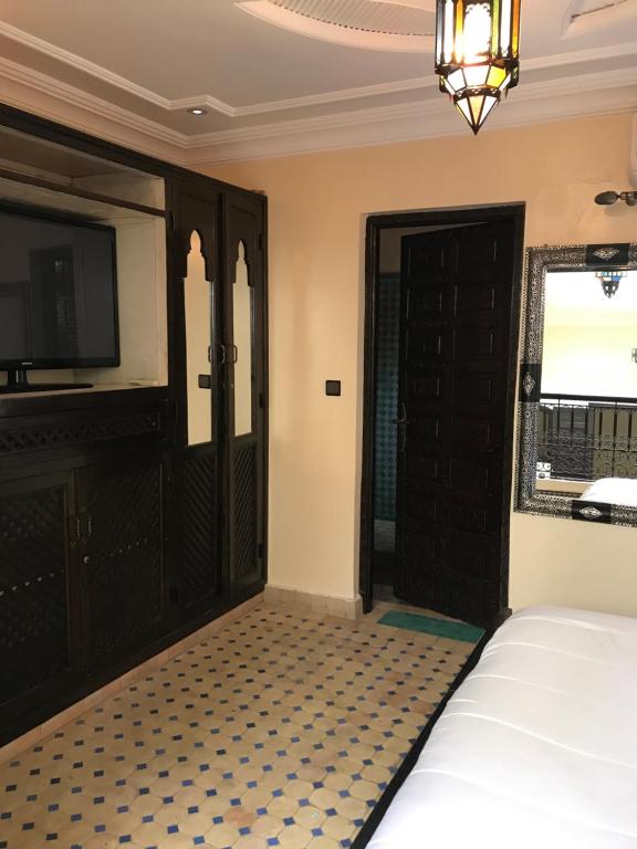 Letto o letti in una camera di Riad Syrine