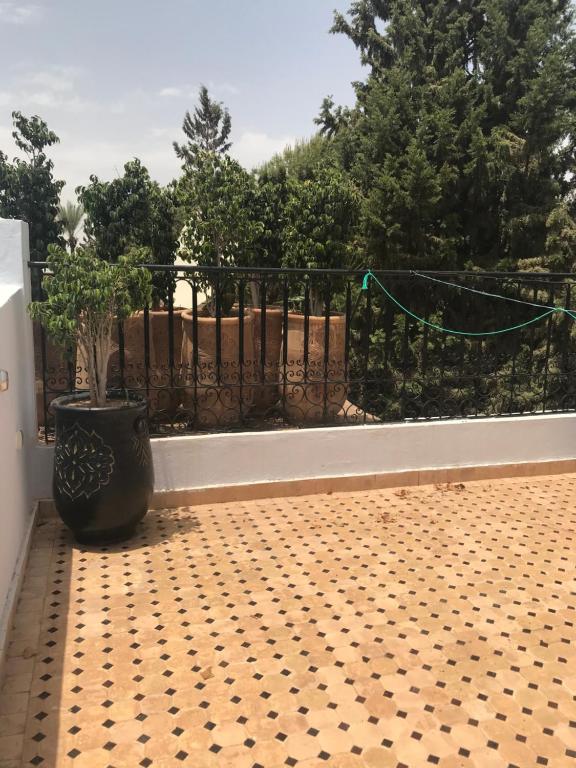 Balcone o terrazza di Riad Syrine